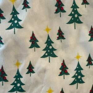 Festive Christmas Tree Pattern Full Sheet Set